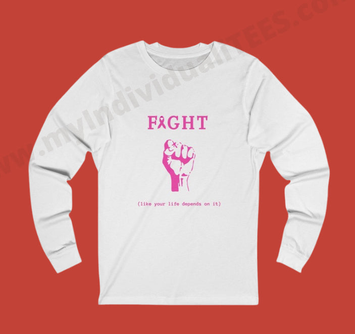 Fight - Breast Cancer Awareness - Long