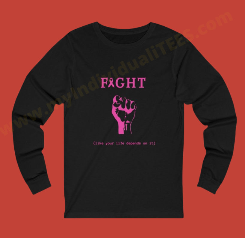 Fight - Breast Cancer Awareness - Long